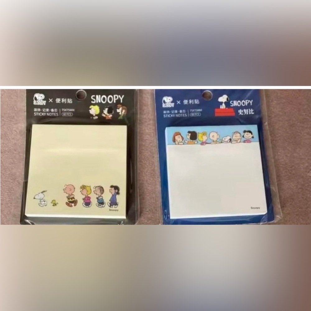 Snoopy Sticky Notes Set